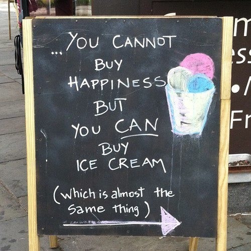 ice cream happiness