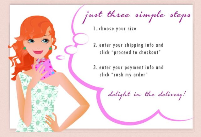 um cheeky simple steps to order