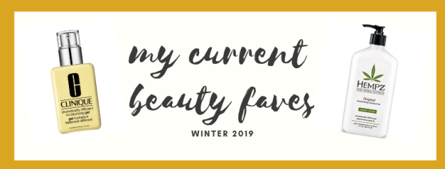 my current beauty faves